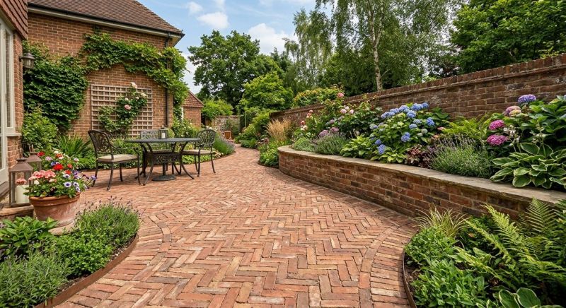 Brick Hardscaping in Boston, MA