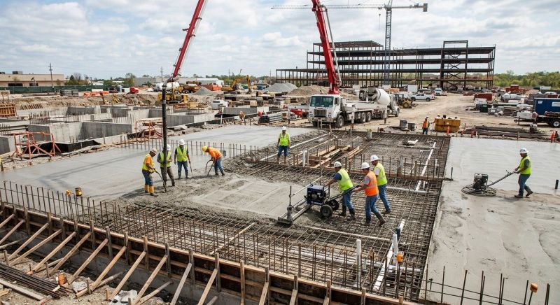 Commercial Slab Installation in Tampa, FL